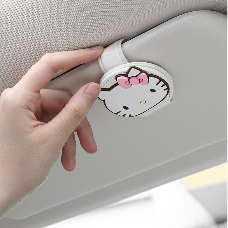 Kẹp Giữ Mắt Kính Hình Mèo Dành Cho Xe Hơi365