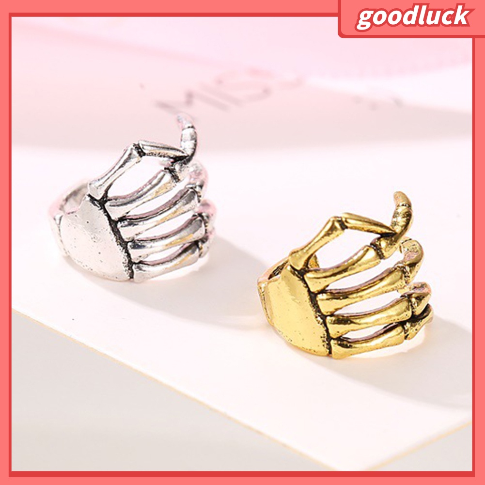 1 Khuyên Vành Tai Hình Đầu Lâu Cho Nữ