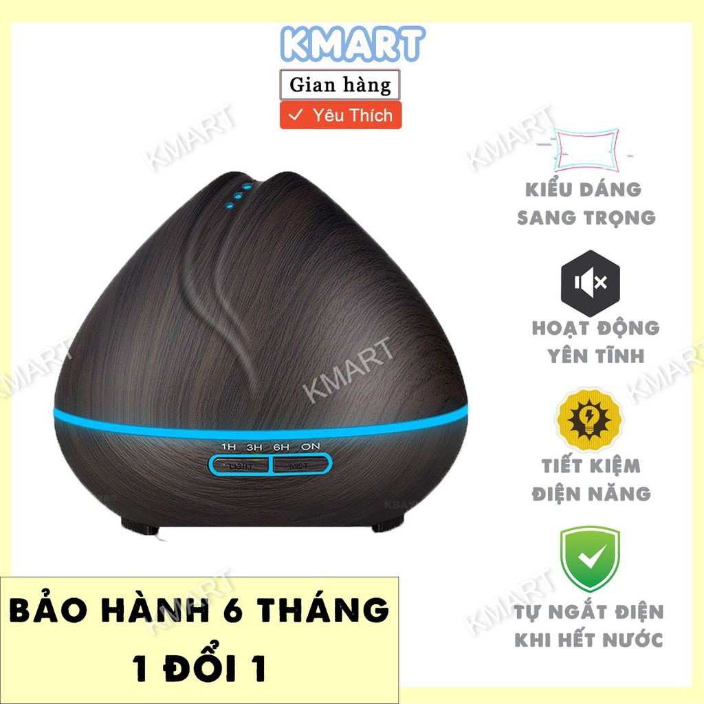 MÁY KHUẾCH TÁN TINH DẦU BÚP SEN 550ML