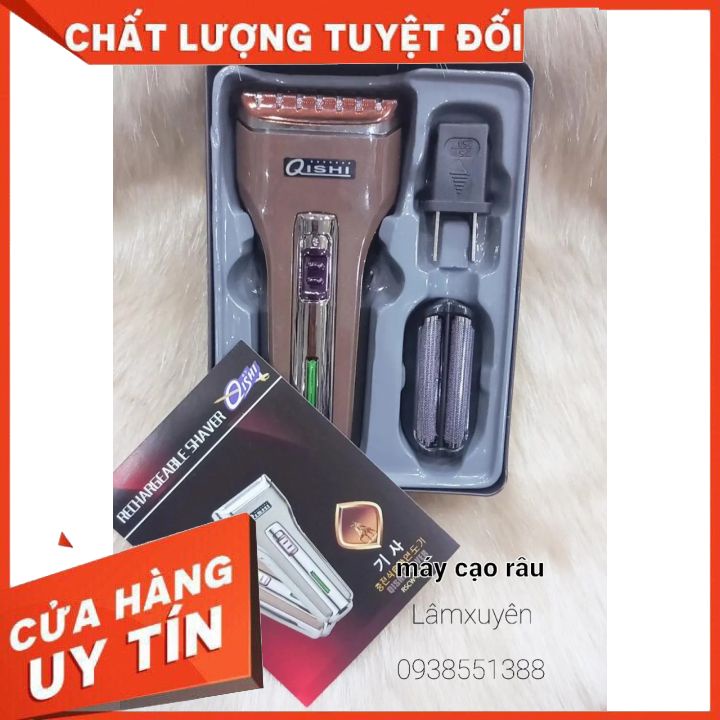Máy cạo râu RSCW Q588 (RECHARGEABLE SHAVER) cao cấp  chất lượng  chuyên dụng cho salon [giá gốc chất lượng]