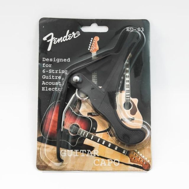 Combo dây d'addradio và capo fender