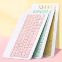 Bàn Phím Bluetooth ko dây Mini 10 Inch Kèm Chuột Cho ĐT tablet táo Máy Tính Laptop | BigBuy360 - bigbuy360.vn