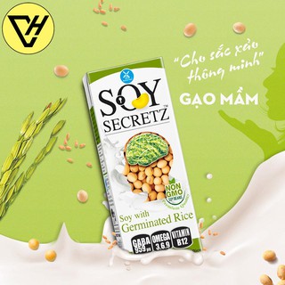 Sữa Đậu Nành Soy Secretz Gạo Mầm lốc 4 hộp