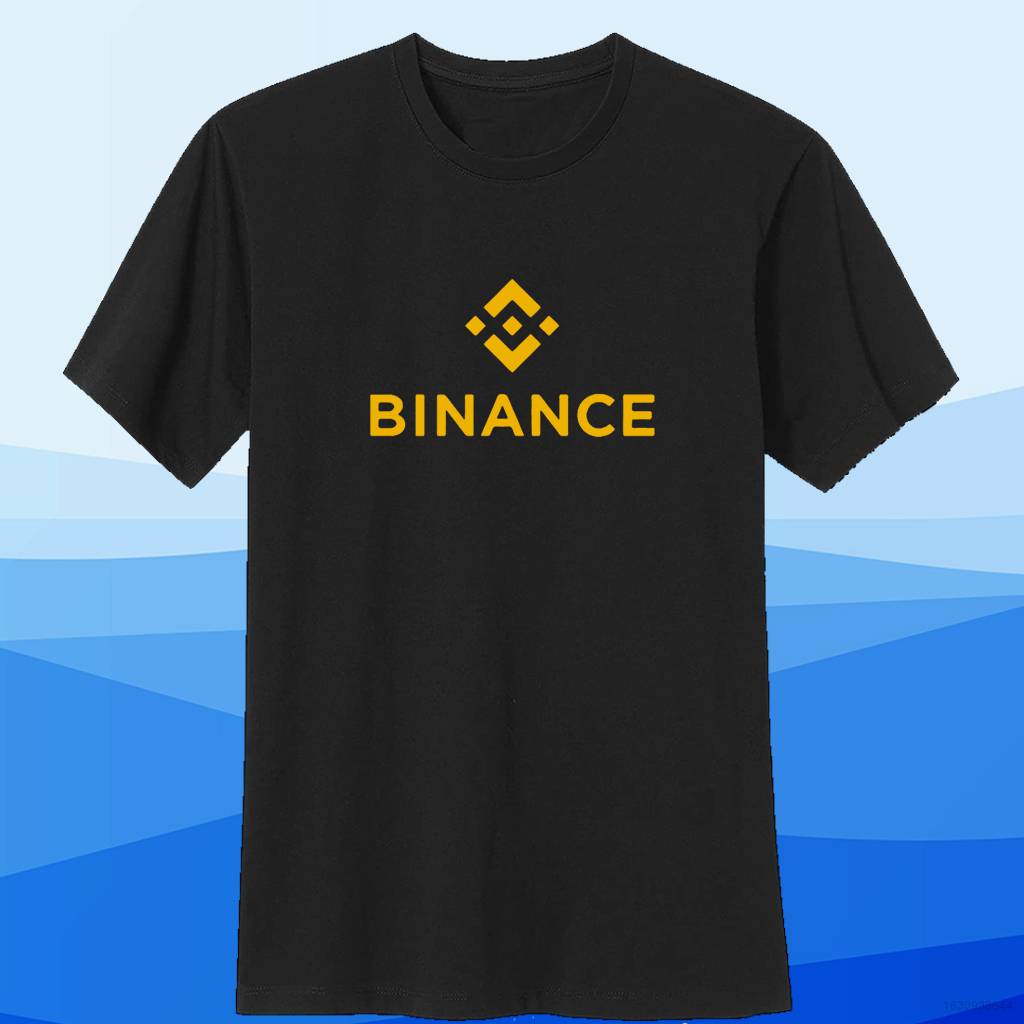 Áo thun ngắn tay cổ tròn in hình logo BINANCE thời trang