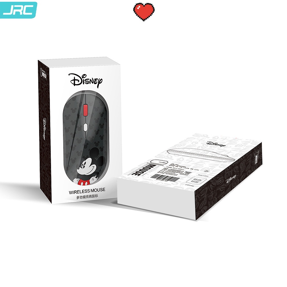 Chuột Bluetooth Không Dây Disney Mickey Mouse - 2 Chế Độ Kết Nối - Chính Hãng JRC