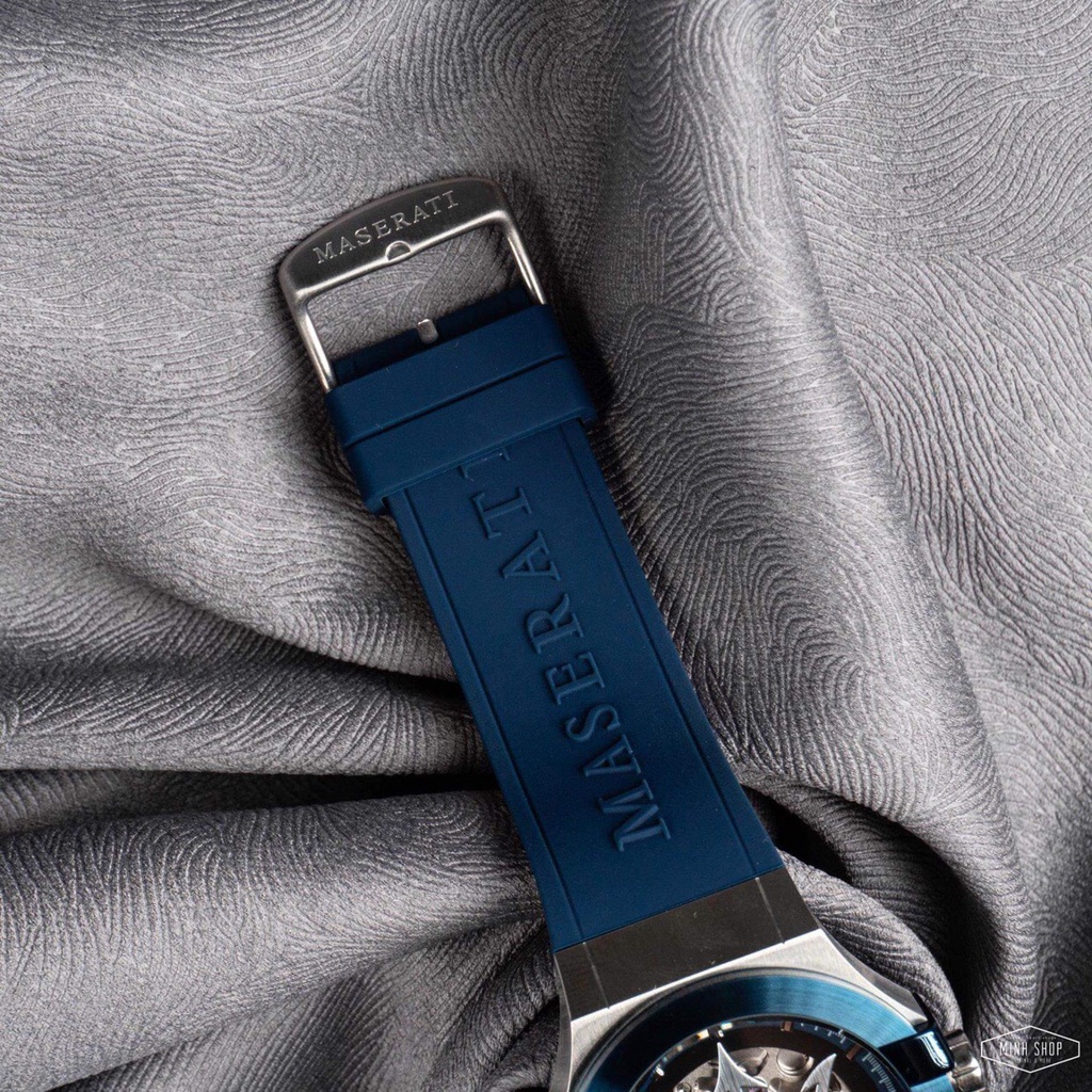 ĐỒNG HỒ NAM MASERATI POTENZA AUTOMATIC BLUE/SILVER WATCH