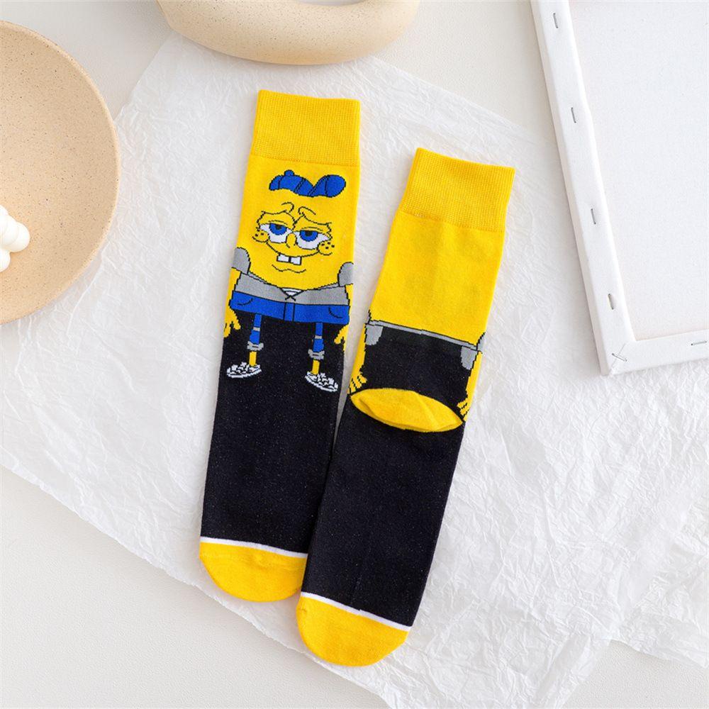 ESPO Vớ Cotton Giữ Nhiệt In Họa Tiết Hoạt Hình Mực Giáng Sinh Cho Nam Nữ