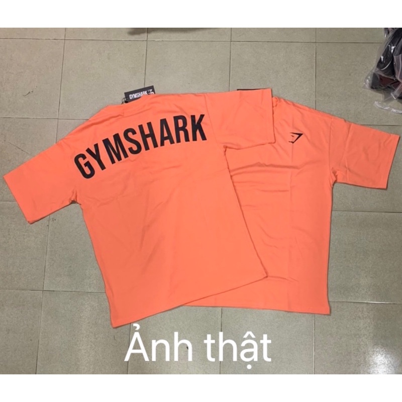 [sale sốc] Áo oversize GYMSHARK,áo thun gym phom rộng .