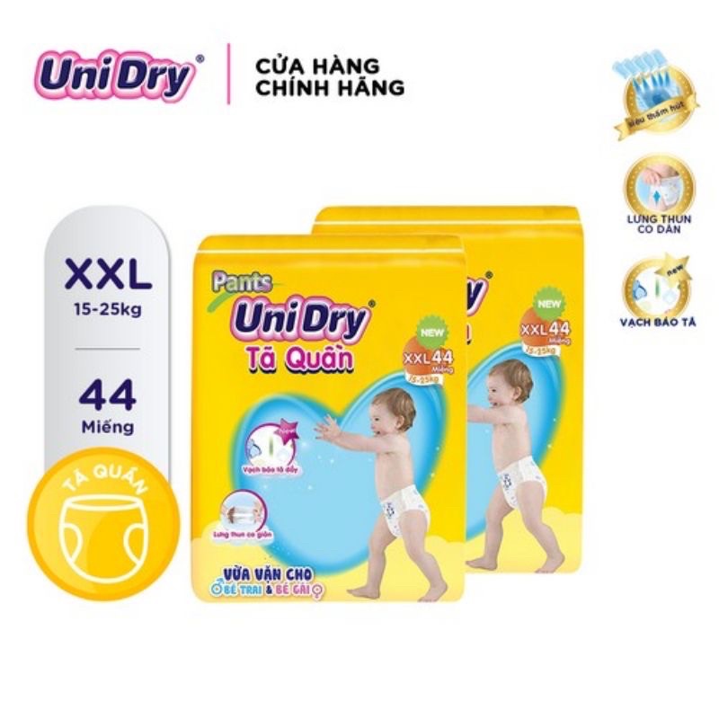 tã quần , bỉm quần unidry M60 / L54 / Xl 48 / Xxl 44 hàng chính hãng