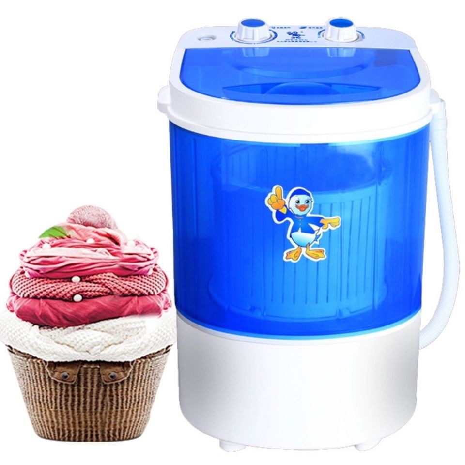 Máy giặt mini thùng đơn 4,5KG nhỏ vớ cho trẻ em và sơ sinh với hệ thống thoát nước nhà bán buôn thế