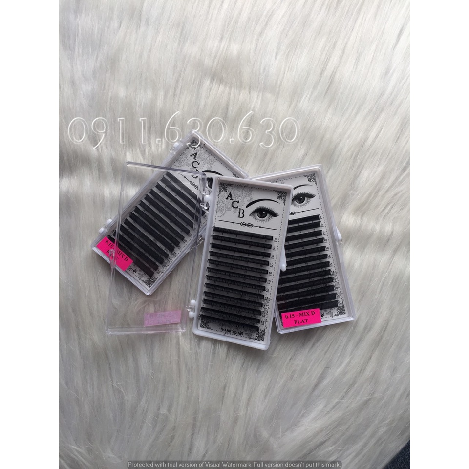 MI FLAT MIX SIZE  DÀY 0.15_SIÊU MỀM_SIÊU ĐEN_BELASH