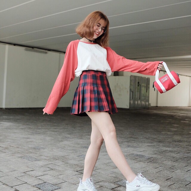 🎈Váy Tennis Skirt Caro