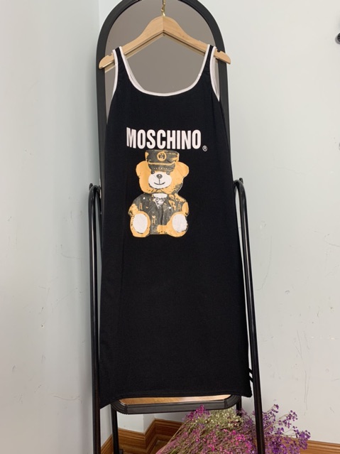 Váy xuông MOCHINO - Đầm xuông 2 dây dáng dài
