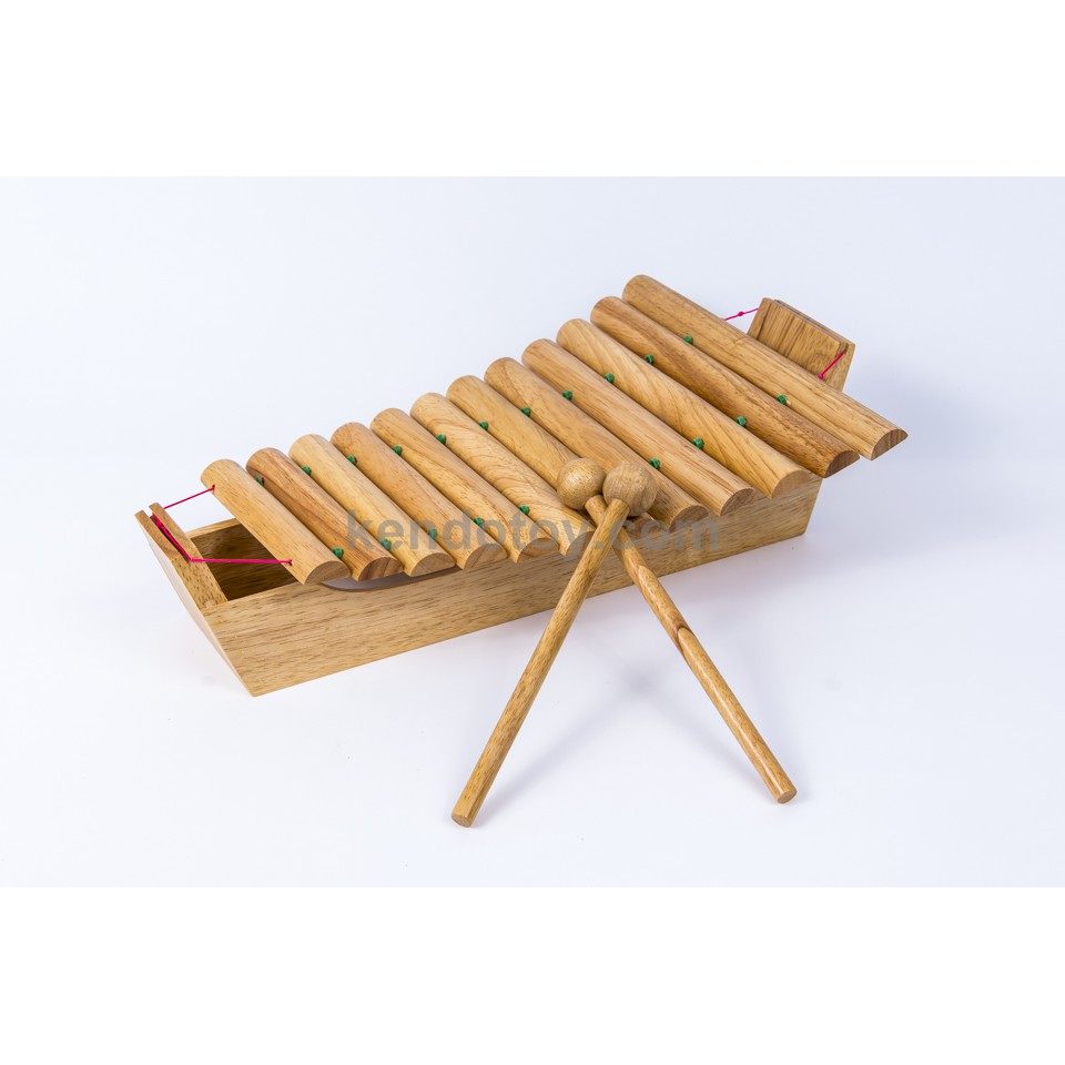 Đàn tơ rưng, đàn âm thanh 12 phím gỗ cho bé cảm âm | Đồ chơi âm nhạc cho bé bằng gỗ phát triển kỹ năng