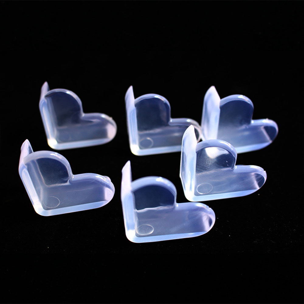 Bọc Góc Bàn Giữ An Toàn Cho Bé Chất Liệu Nhựa Pvc Màu Trong Suốt