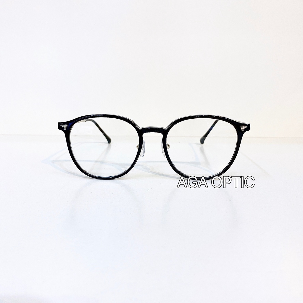 Gọng Kính Giả Cận - Kính Mắt Tròn Unisex Chống Ánh Sáng Xanh Phong Cách Hàn Quốc 72598
