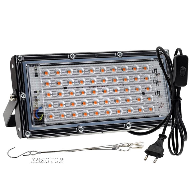50W/100W LED Grow Light Full Spectrum Plant Lighting Veg and Flower EU Plug
