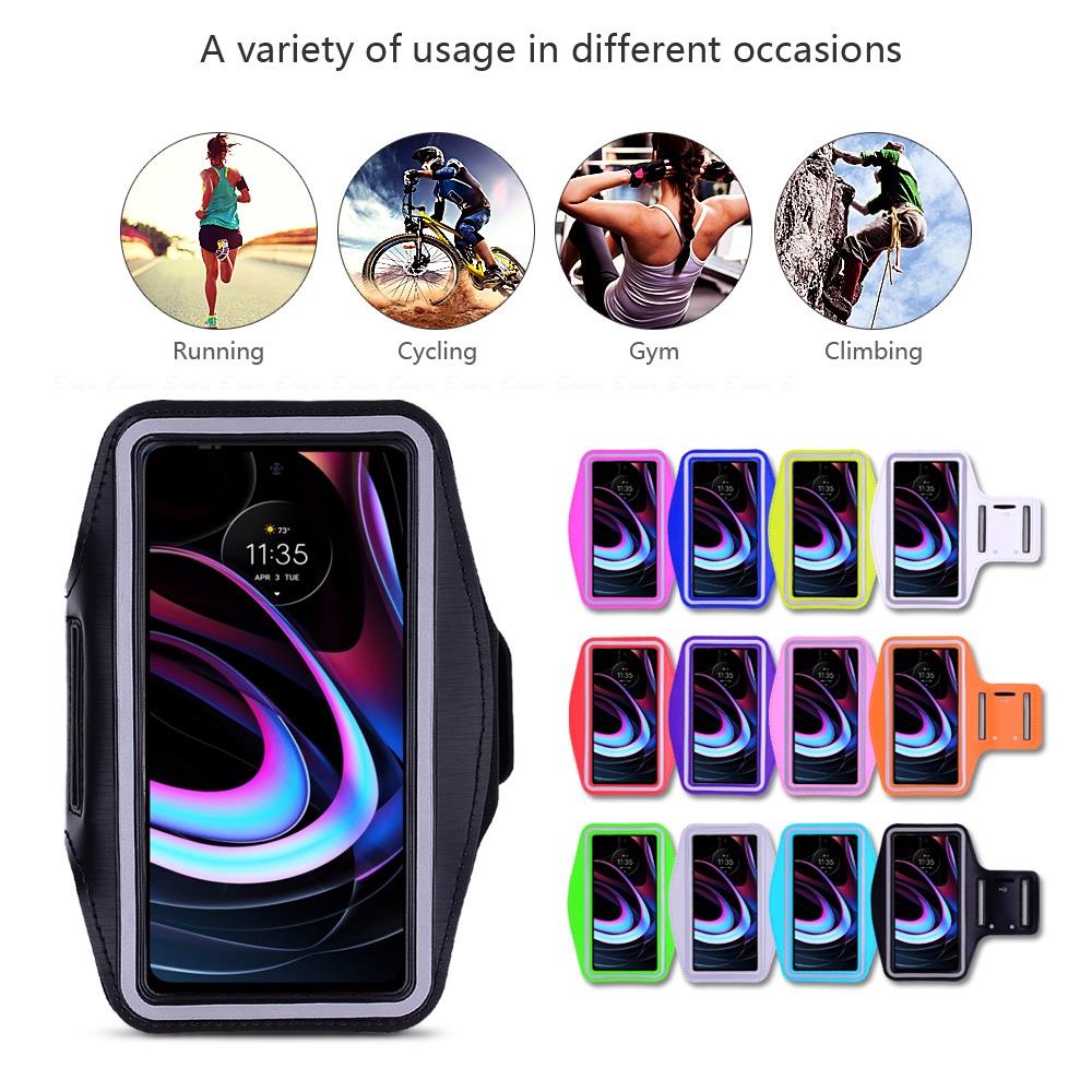 Ốp Điện Thoại Chống Thấm Nước Gắn Cánh Tay Khi Tập Thể Thao Cho Motorola Moto Edge S Plus 20 Pro Lite Fusion