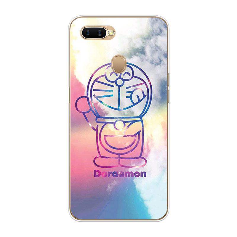 Ốp Lưng Oppo A37 A39 A57 A59 A59S A3 A3S A5S A7 F1S TPU mềm Case Doraemon