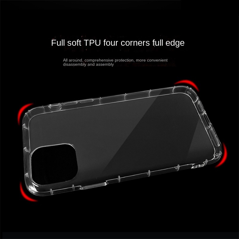 Ốp Điện Thoại tpu Dẻo Trong Suốt Thời Trang Chống Rơi Cho Iphone 13 12 11 pro max ix x xs xr 7 8 Plus 6s 6 5s