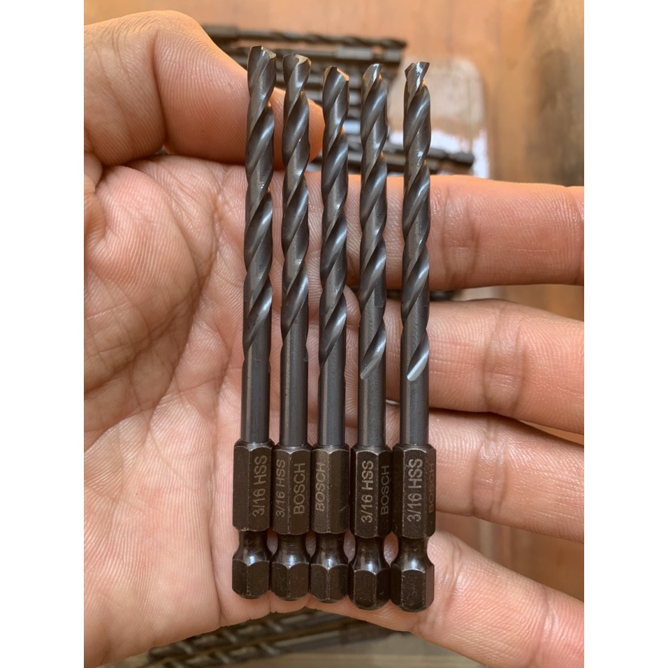 Mũi khoan inox Bosch , mũi khoan sắt thép bosch chuôi lục giác hàng xuất khẩu châu âu chính hãng