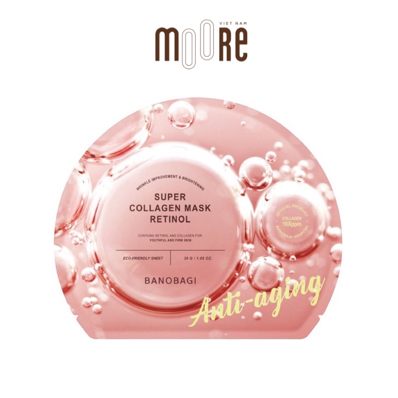 Mặt nạ dưỡng da Banobagi Super Collagen Mask 1 Miếng Lẻ