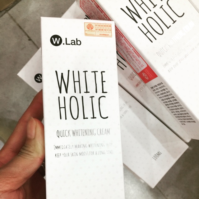 Kem trắng da White Holic W.lab 100ml