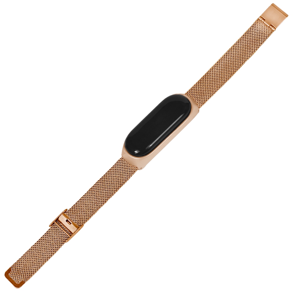 Dây đeo đồng hồ thay thế chất liệu kim loại dành cho Xiaomi Mi Band 4 với 6 màu tùy chọn