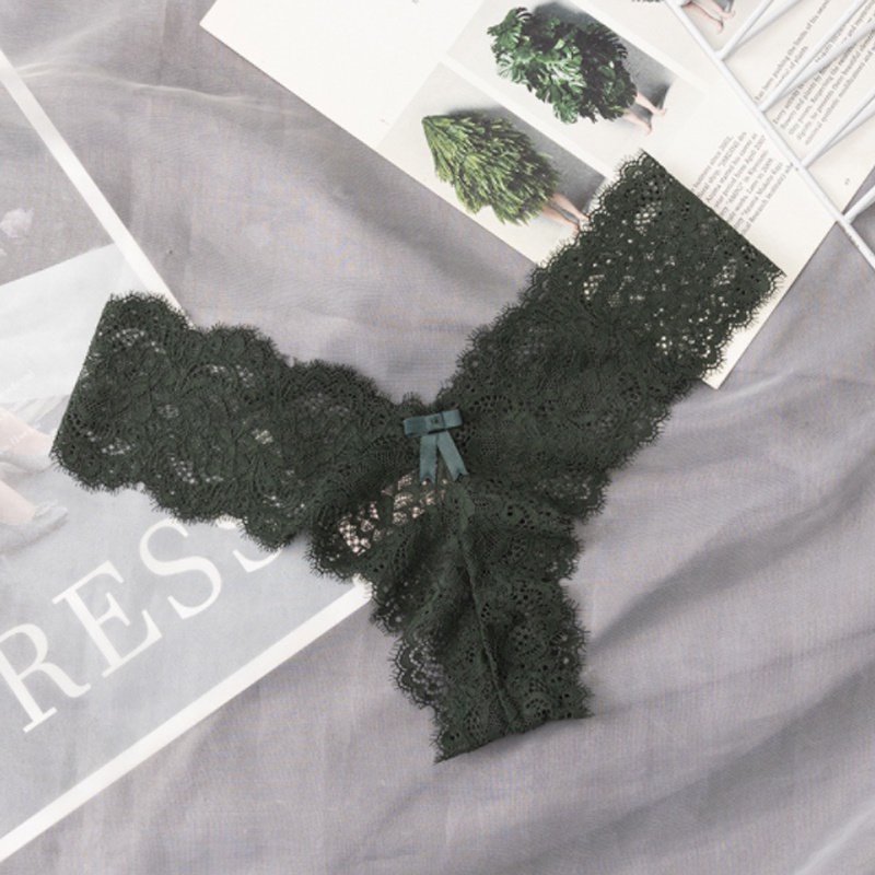Quần Lót Quần Chíp Lọt Khe Ren Mềm Đính Nơ SIÊU GỢI CẢM Rose 8002 | BigBuy360 - bigbuy360.vn