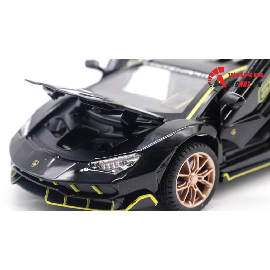 Mô hình Lamborghini Centenario Lp770-4 no.63 1:24 Miniauto 8050