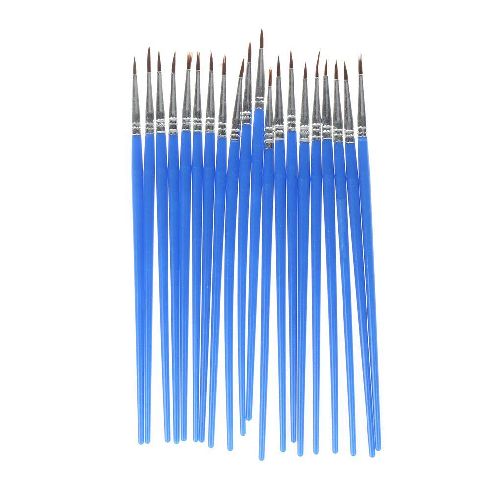 Set 1 / 10 Cọ Vẽ Tranh Sơn Dầu DIY Tiện Dụng