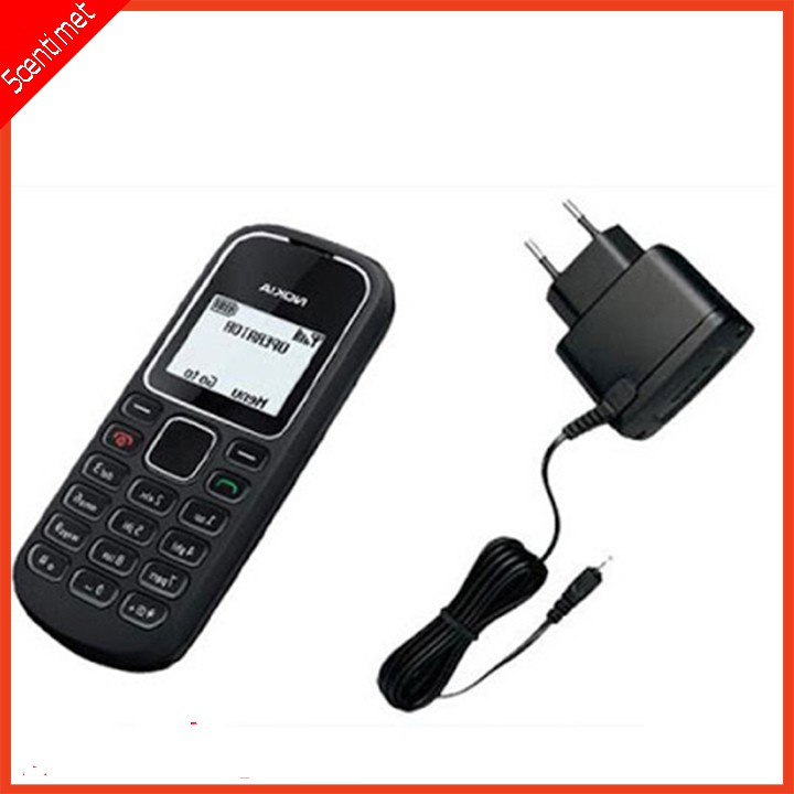 Sạc chân kim đầu nhỏ cho Nokia 1280, 1200, 6300, 1202 5centimet