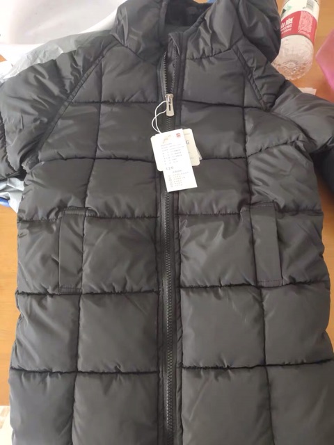 Áo phao dáng dài cho bé