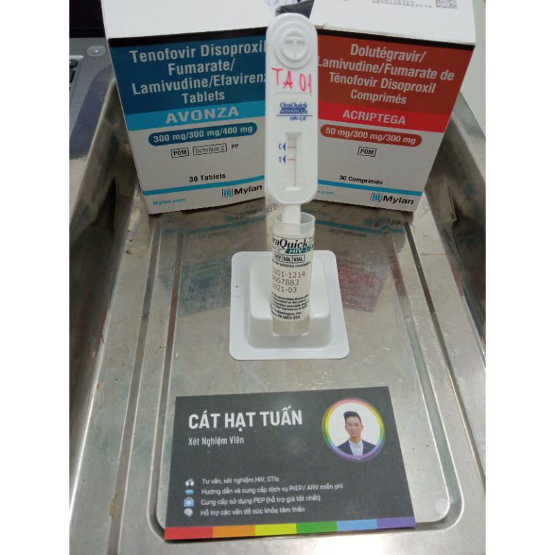 Bộ xét nghiệm HIV MYLAN SELF TEST và Bộ sinh phẩm kiểm tra sức khỏe nhanh, an toàn và hiệu quả tại nhà ORAQUICK TEST HIV