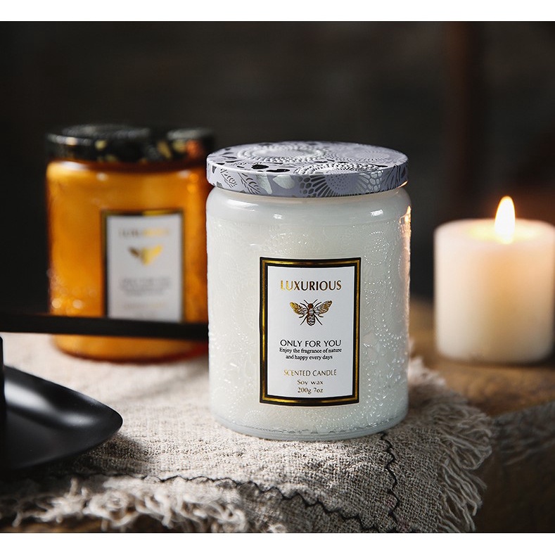 Nến Thơm Phòng Tinh Dầu Thiên Nhiên Cao Cấp Không Khói Khử Mùi Phòng Sang Trọng Trang Trí Nhà Cửa Và Quà Tặng