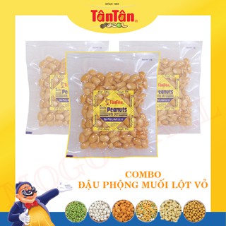 Đậu phộng Muối Lột Vỏ Tân Tân 55g - Combo 5 gói [Freeship]