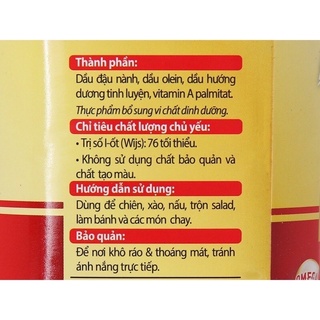 Dầu Ăn Mezan Gold chai 1L
