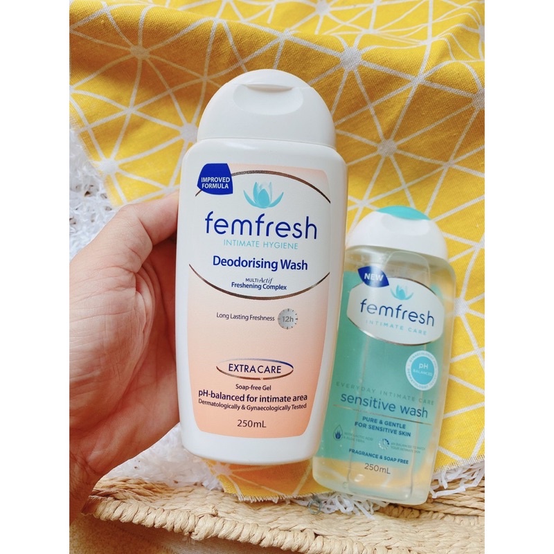 dung dịch vệ sinh phụ nữ femfresh 125ml dung dịch vệ sinh úc