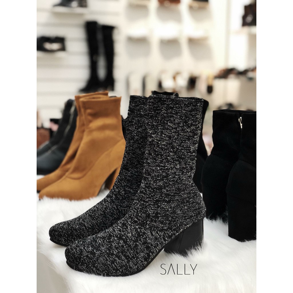 BOOTS CAO CỔ KIM SA