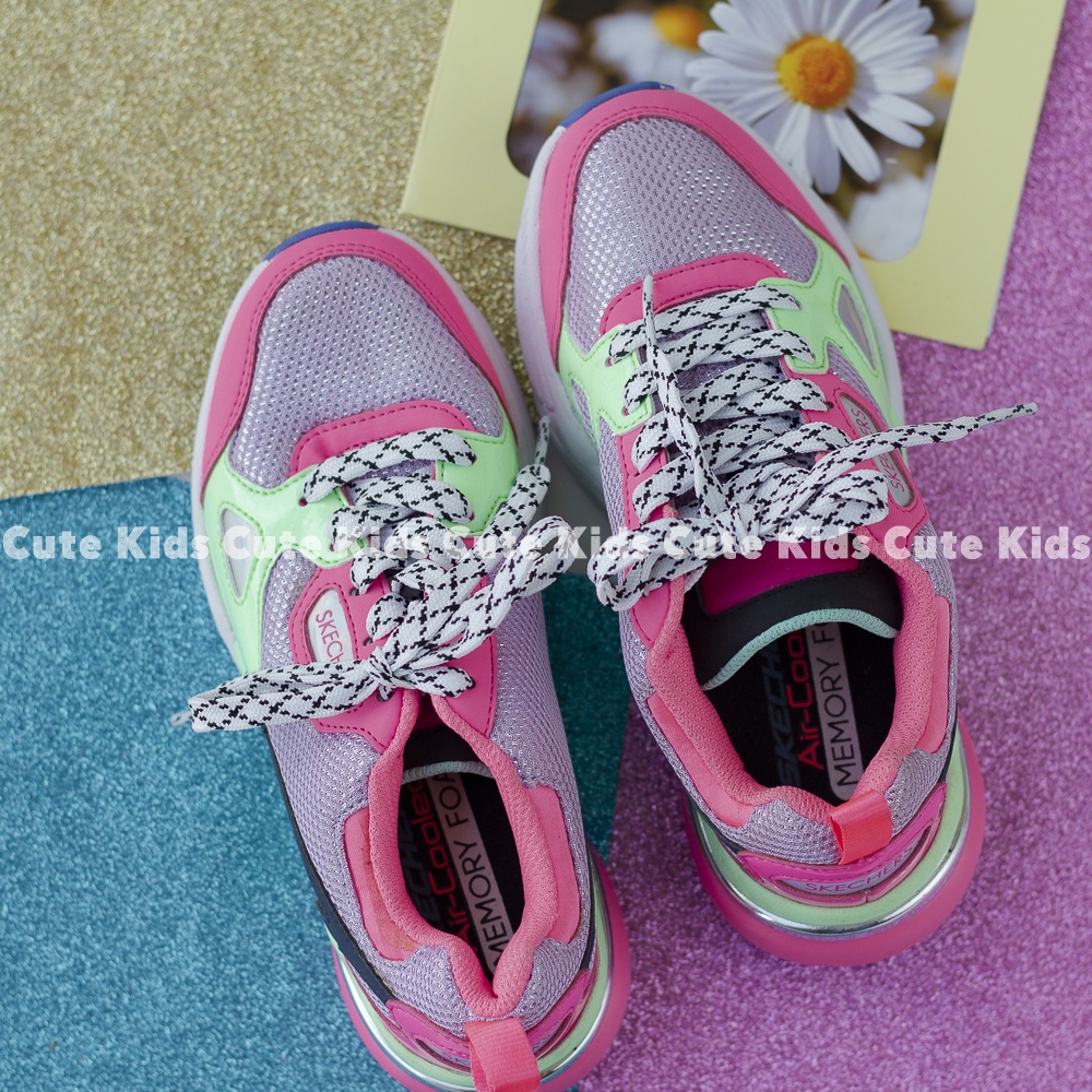 Giày Skechers Timpink-blackmint-blackdom-bacangel-hồnghearlight