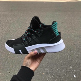 Giày Sneaker EQT Basketball Black Green Multi
