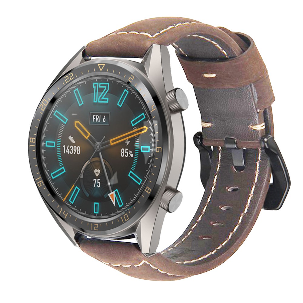 Dây đeo thay thế bằng da 22mm cho Huawei Watch GT 2 / GT 46mm/Active/Honor Magic/Gear S3