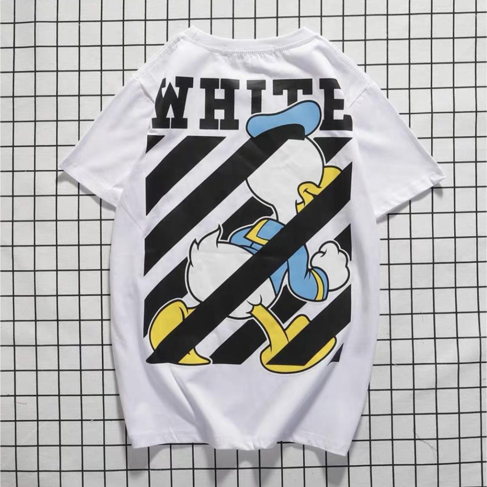 Áo Thun Form Rộng BST OFF WHITE Unisex Nam Nữ - Áo phông tay lỡ form dài giấu quần - [𝐅𝐑𝐄𝐄𝐒𝐇𝐈𝐏] MH.SHOPEE . ⛔