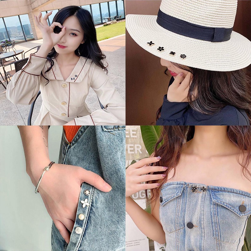 Ghim Cài Áo Chống Chói Tàng Hình Chất Lượng Cao Cho Nữ