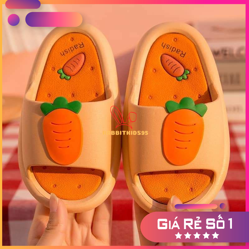 DÉP CHO BÉ ,DÉP HOA QUẢ HÀNG QUẢNG CHÂU CHO BÉ,ĐẾ CHỐNG TRƠN TRƯỢT