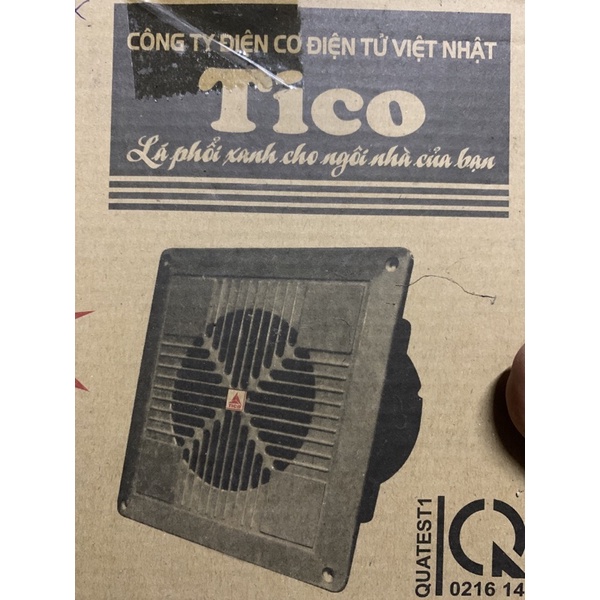 Quạt hút thông gió TICO 1 chiều 16AV6 180x180mm