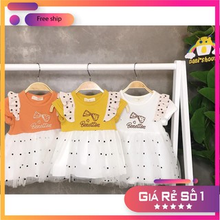 Váy babydoll chấm bi siêu xinh siêu mát