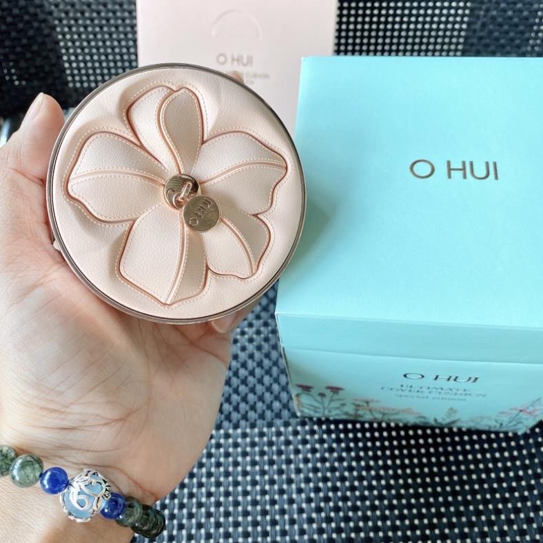 Phấn nước OHUI Ultimate Lifting Cover Cushion 3 lõi - Hàng chính hãng LG Hàn Quốc