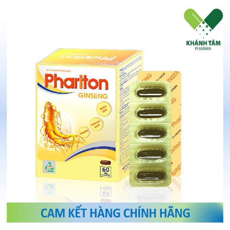 ! PHARITON TVP - Bổ não - Nhân sâm - Bổ gan [Pharciton, Pharmaton]