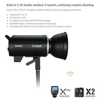 Đèn Flash studio Godox DP400III, DP400III -V HL Lighting